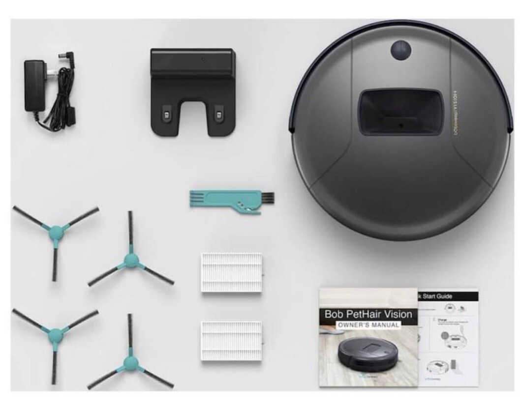 Wi-Fi Connected Robotic Vacuum Cleaner 